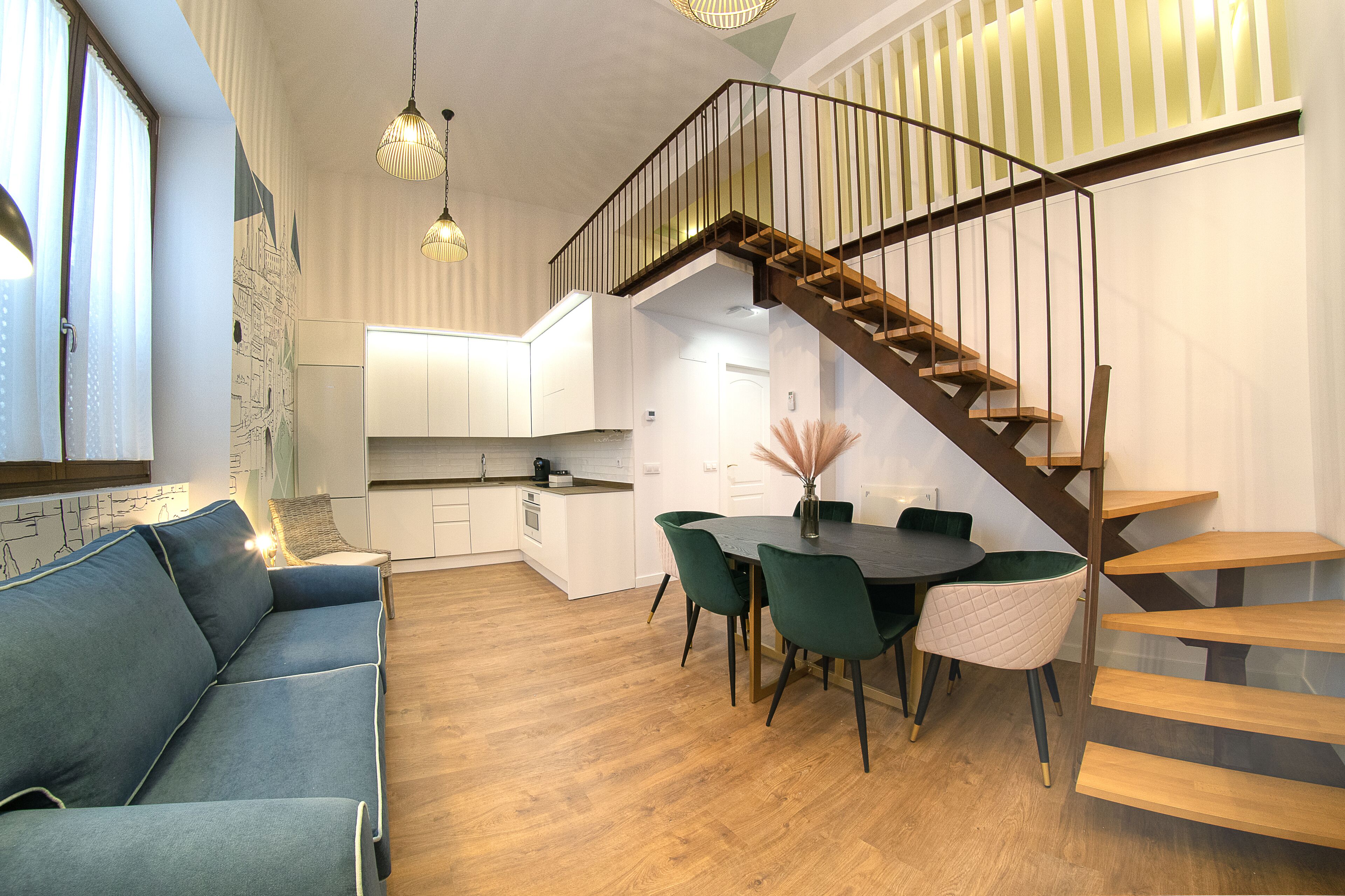 家庭公寓 | 私人廚房 | 大型冰箱、微波爐、烤箱、洗碗機