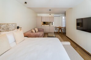 1 chambre, fer et planche à repasser, Wi-Fi gratuit, draps fournis