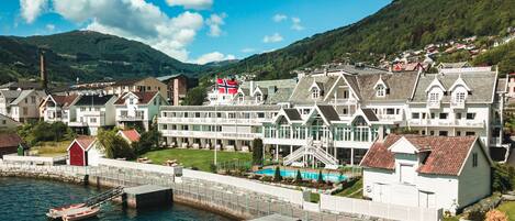 Fassade der Unterkunft