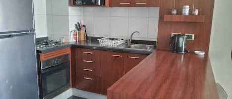 Apartament bàsic, 1 llit de matrimoni | Cuina privada