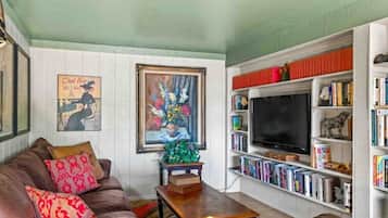 Smart TV y chimenea