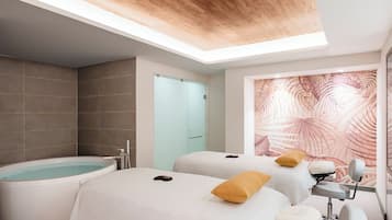 Body treatments, hydrotherapy, aromatherapy, hot stone massages