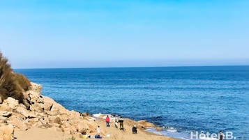 Accommodatie ligt op het strand