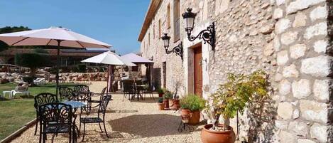 Opções para refeição ao ar livre