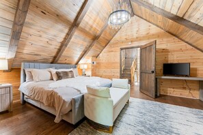 3 bedrooms, iron/ironing board, free WiFi, bed sheets - Lux Family Lodge Boulder H/T Near Buffalo River (Marshall)