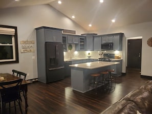 Fridge, oven, stovetop - Residential Home 3 miles from Brennand Airport and 20 miles from EAA.  (Oshkosh)