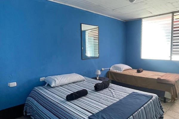 Family Double Room, Mixed Dorm, Accessible, Shared Bathroom | Iron/ironing board, free WiFi, bed sheets