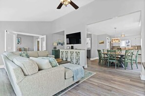 TV - Sea La Vie by Brunswick Vacation Rentals: 5BR OIB Home w/ Private Heated Pool (Ocean Isle Beach)