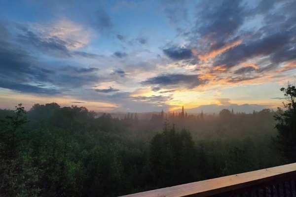 Vista desde la propiedad