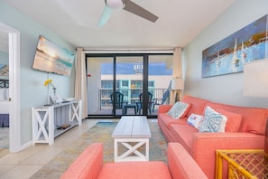 Apartment, 2 Schlafzimmer | Wohnbereich | DVD-Player