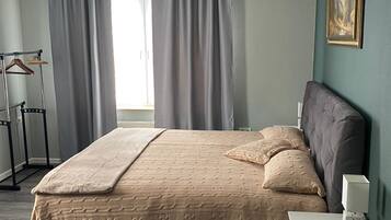 1 makuuhuone, ilmainen Wi-Fi, vuodevaatteet