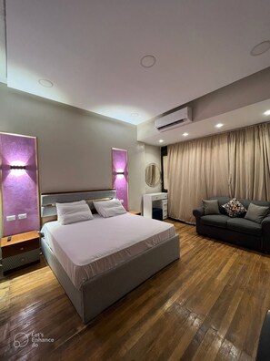 Dobbeltrom – deluxe, 1 soverom, røyk | Sengetøy i egyptisk bomull, sengetøy av topp kvalitet og dundyner