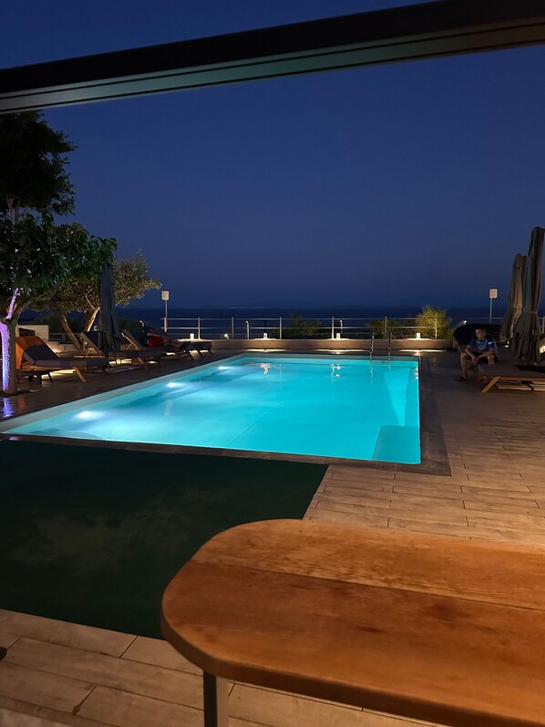 Pool - Luxury Villa Magic View 4U - katarina (Kineta)