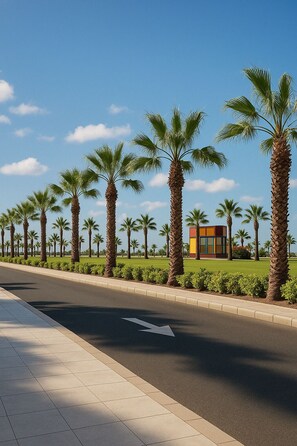 Property grounds - Relax in this Modern Chalet in Port Said Governorate (Port Said Governorate)