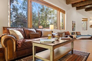 TV, fireplace, stereo