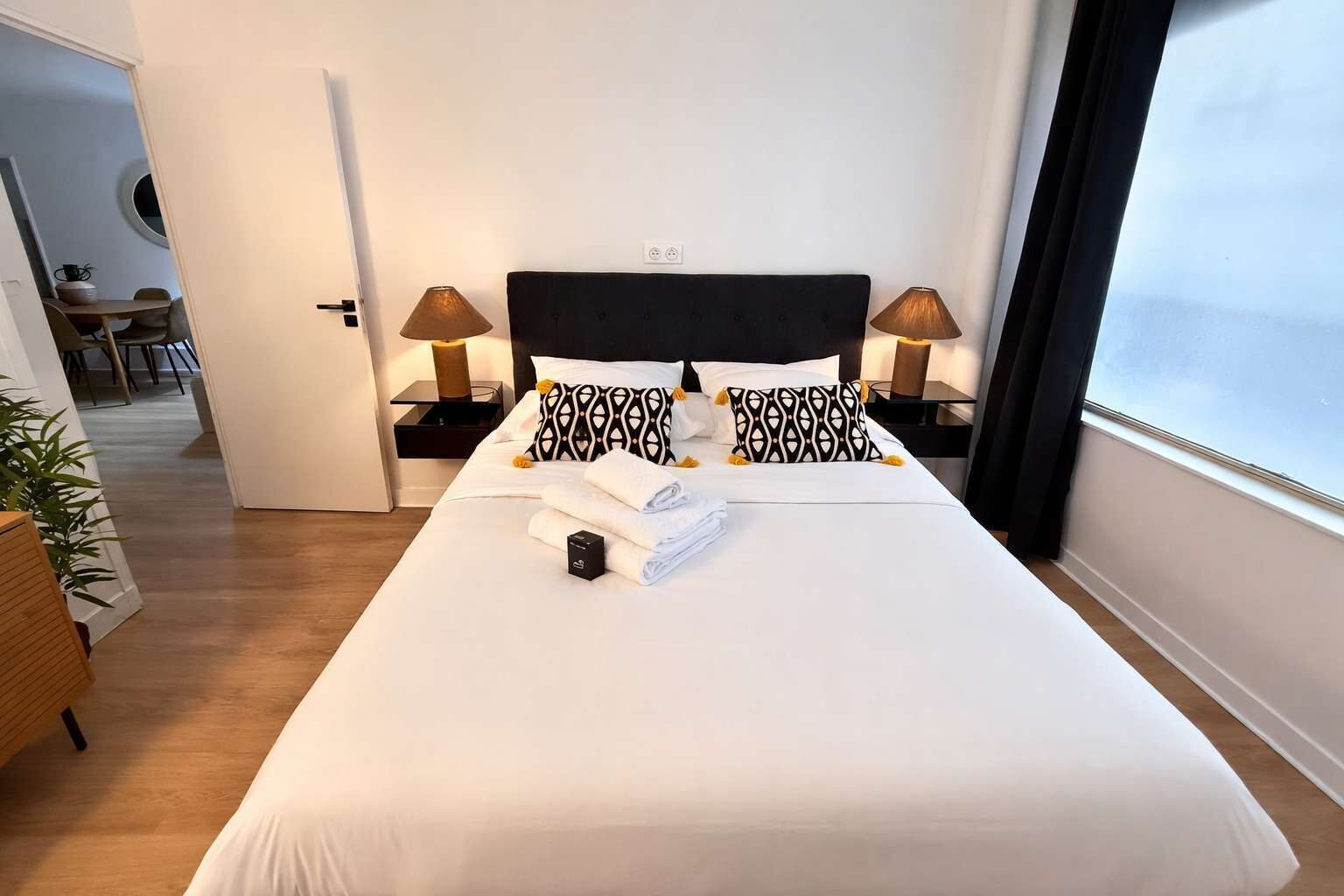 2 Schlafzimmer, Bügeleisen/Bügelbrett, WLAN, Bettwäsche