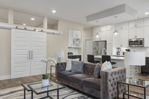 TV - Reluxme | Cozy 2BR Retreat Near Carowinds + Pool (Charlotte)