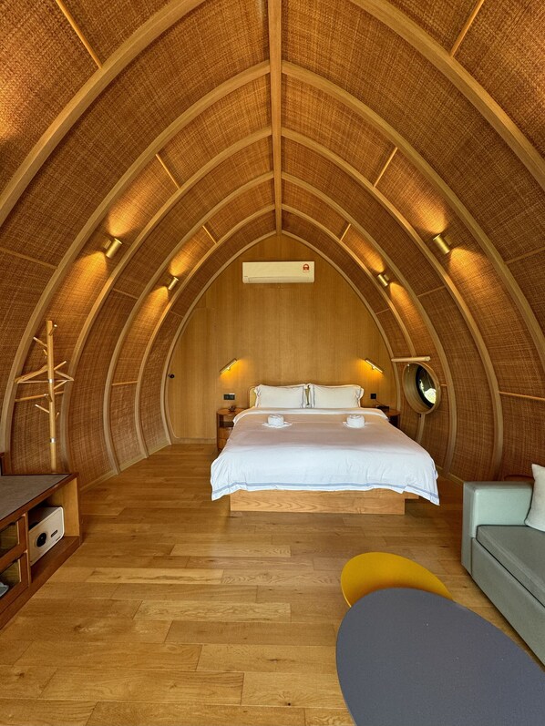 1 soveværelse, gratis minibar, pengeskab på værelset, skrivebord