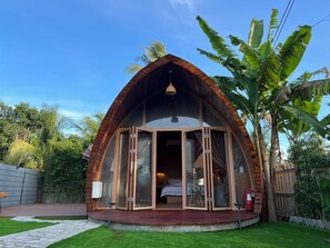 Quarto, vista para o jardim | Vista para o jardim