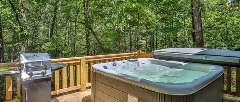 Bain à remous extérieur