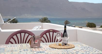 Vacation Home 'Vista Al Mar, La Graciosa' with Sea View, Private Terrace and Wi-Fi
