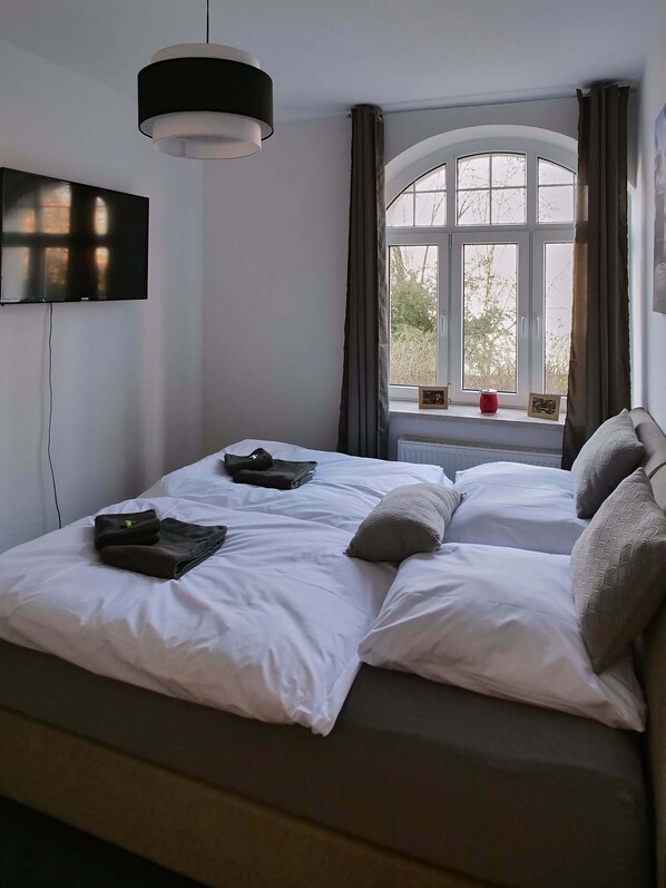 2 camere, ferro/asse da stiro, culla da viaggio, Wi-Fi gratuito