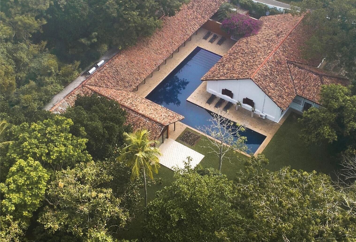 Façade de l’hébergement