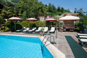 Una piscina climatizada