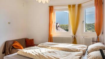 2 Schlafzimmer, kostenloses WLAN, Bettwäsche