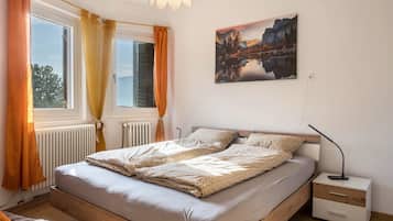 2 Schlafzimmer, kostenloses WLAN, Bettwäsche