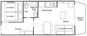 مخطط تصميم الطابق