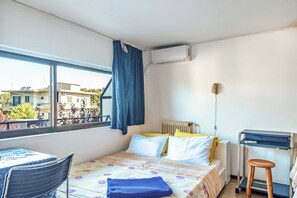 1 bedroom, iron/ironing board, bed sheets