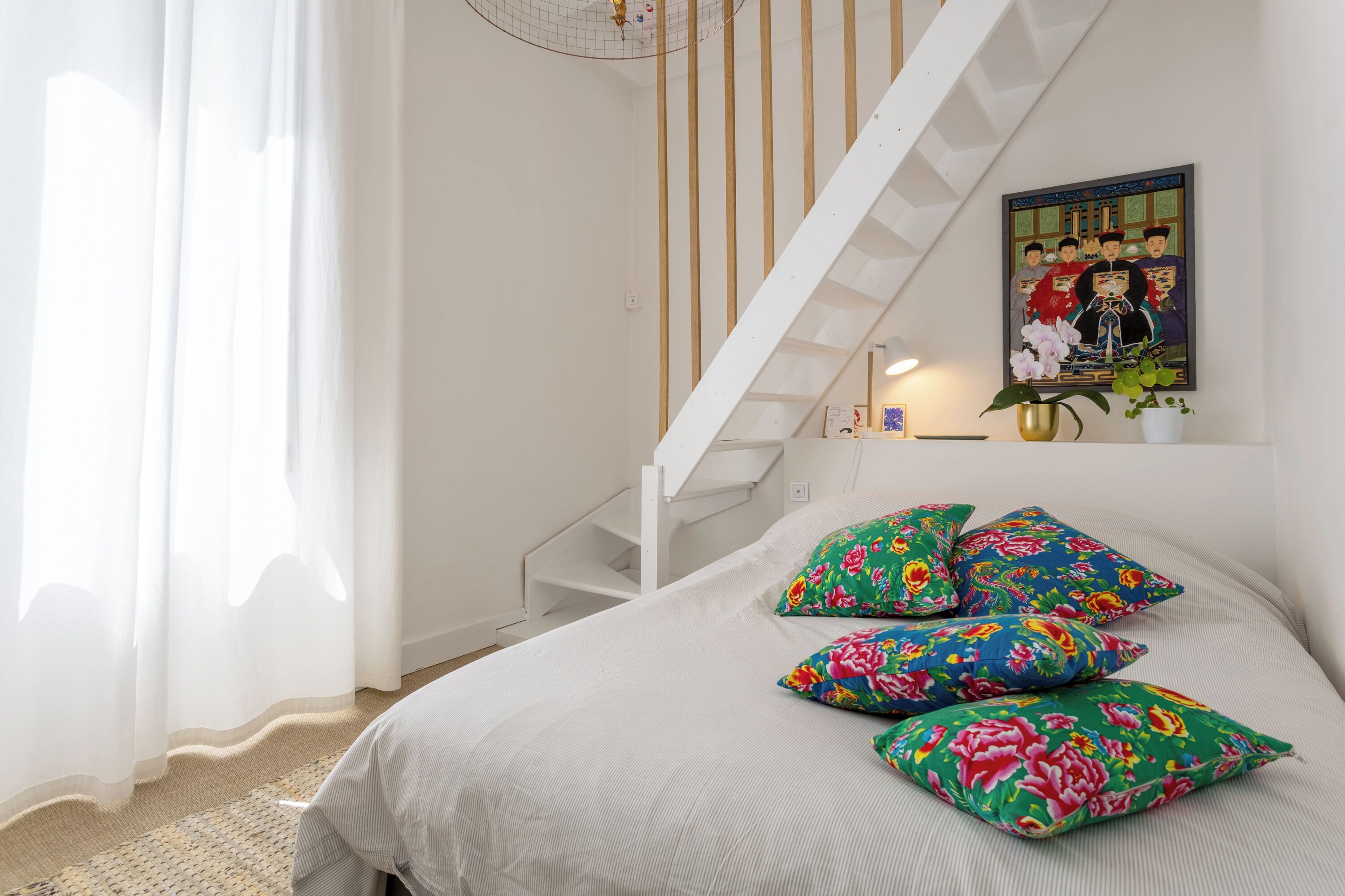 1 slaapkamer, een strijkplank/strijkijzer, gratis wifi, beddengoed