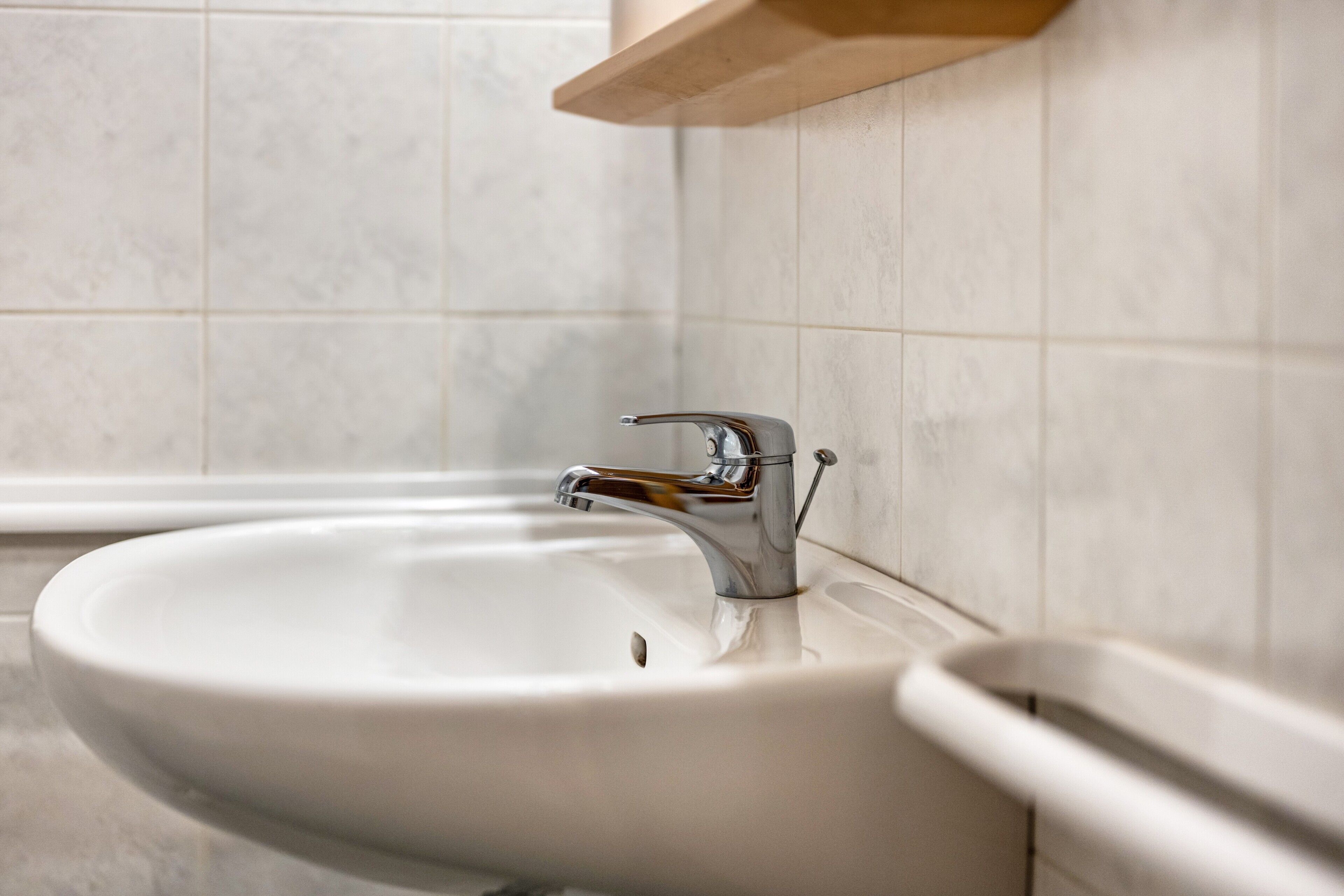 Baignoire, serviettes fournies