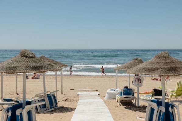 Beach nearby