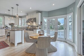 Dining - Island Escape: Luxe Home w/ Porch, Golf Course Views and Walk to Beach (Isle of Palms)