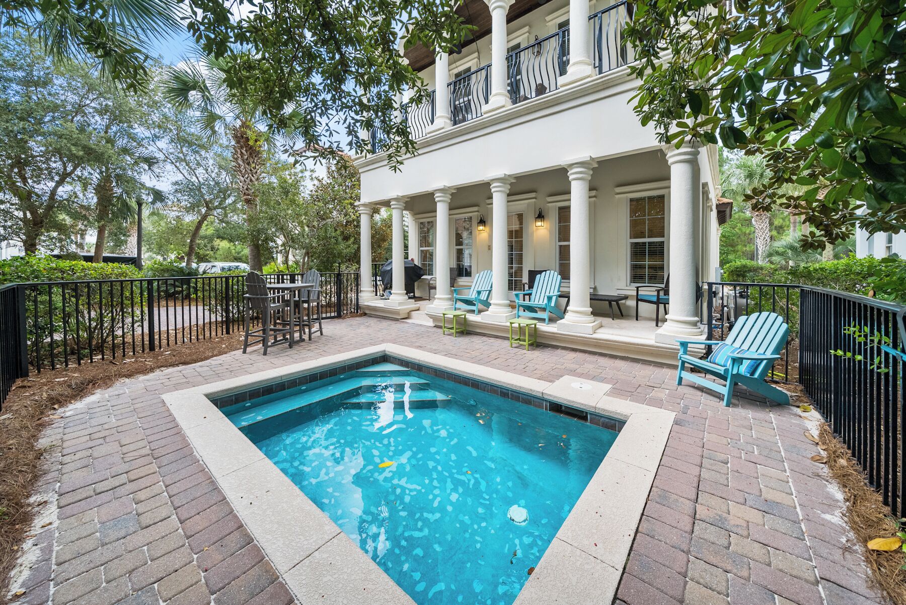 Una piscina climatizada