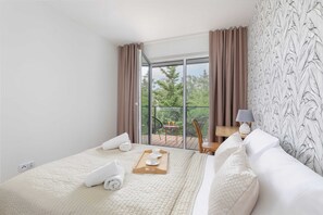 1 soverom, strykejern/-brett, wi-fi og sengetøy