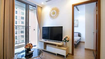 Smart TV de 16 pulgadas con canales por cable y televisión