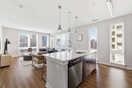 Apartment, 3 Bedrooms | Private kitchen. CozySuites at Artistry Indy