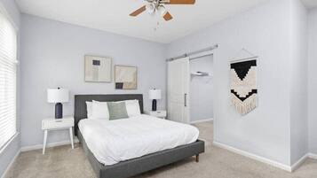 Iron/ironing board, free WiFi, bed sheets