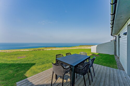 Cosy, 3-bedroom cottages with uninterrupted views of the sparkling Llyn Peninsula coastline.