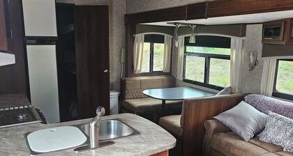 Beautiful private setting among the aspen trees