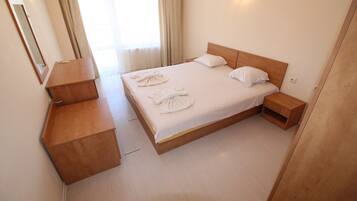 2 habitaciones y ropa de cama