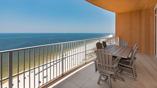 Condo, 4 Bedrooms | Outdoor dining - Phoenix Gulf Towers 1904 4 Bedroom Condo by Redawning (Orange Beach)