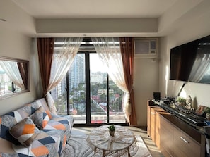 Leilighet, flere senger | Oppholdsområde