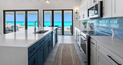 "New" 5 bedroom Exuma Beach Front Estate w/ Pool & No Neighbors on either side!