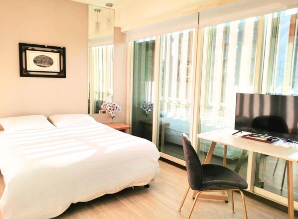 1 bedroom, iron/ironing board, free WiFi, bed sheets