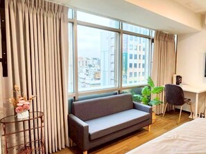 1 chambre, fer et planche à repasser, Wi-Fi, draps fournis