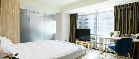 1 間睡房、熨斗/熨衫板、Wi-Fi、床單